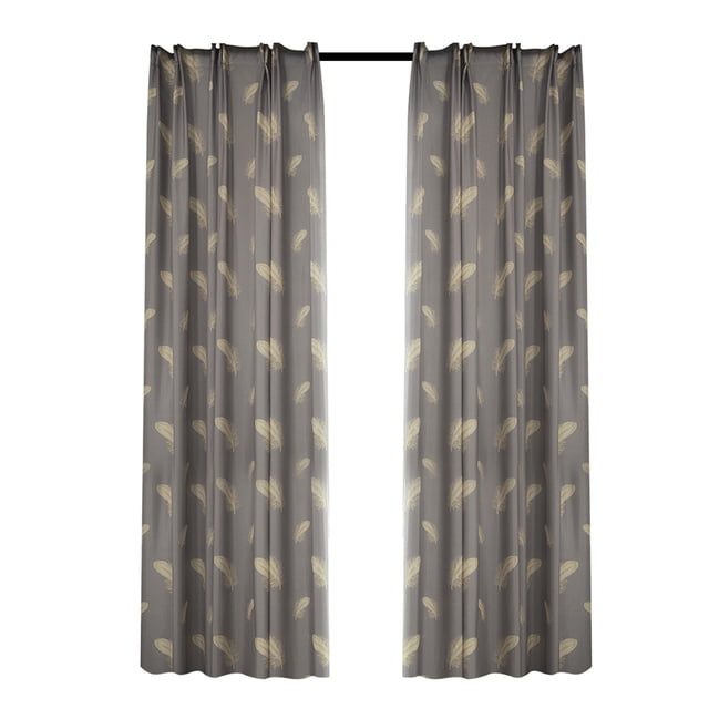 Cortinas opacas para dormitorio cortinas estampadas con aislamiento térmico decoración del hogar para sala de estar (2