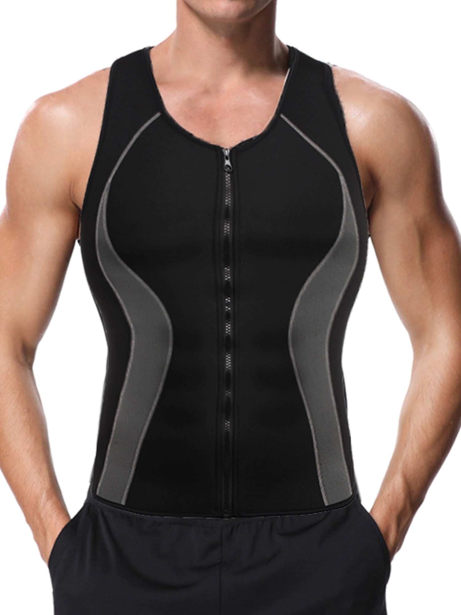 SHAPERIN Men Calorie Burning Vest for Weight Loss Hot Neoprene Workout
