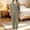 Grey, variant on Under $12 Fall Cozy Onesie for Women Plush Fleece Hooded Zip Up Footie Solid Color Holiday Sleepwear Party Costume Nightwear Long Sleeve Long Pants Ankle Cuff, L