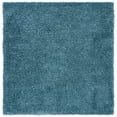 thumbnail image 5 of SAFAVIEH Venus Elijah Solid Plush Shag Runner Rug, Blue, 2'2" x 12', 5 of 10