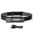 thumbnail image 1 of Energizer Lampe Frontale DEL Rechargeable X1000, Lumière Frontale Ultra Brillante IPX4 Résistante à l'Eau, Mode Turbo 1000 Lumens, Lampe Frontale pour l'Extérieur, Panne de Courant d'Urgence, (Câble USB Inclus), 1 of 4