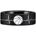 thumbnail image 3 of Tungsten Basketball Lifeline Ring, 3 of 6