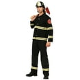 thumbnail image 2 of Uniforme Noir de Pompier pour Homme, 2 of 3