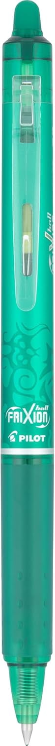 Pilot Pen Pilot Frixion Clicker Erasable Fine Point Pen, Green, Pack of 12