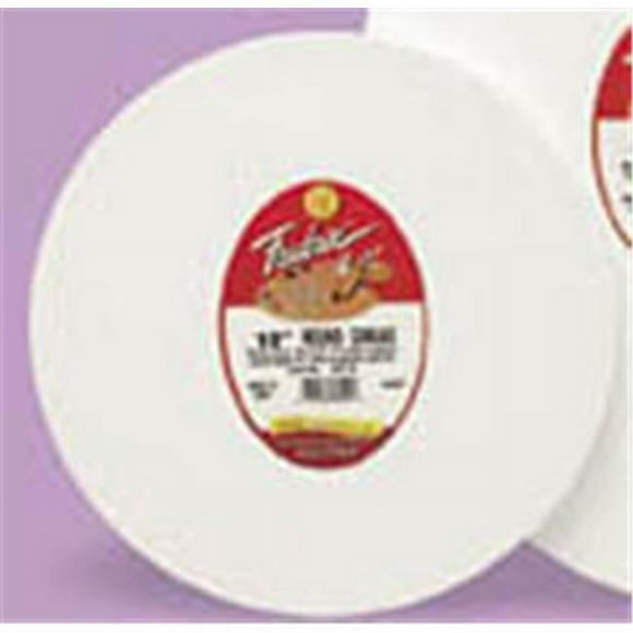 Fredrix 5408 Pre-Stretched Oval Canvas, 12 X 16 In.