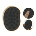 thumbnail image 4 of Unique Bargains 1 Pc Bean Shape Hair Shampoo Brush for Head Massage 3.7"x2.56"x2.68" Gold Tone, 4 of 6