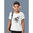 thumbnail image 2 of Upside Down Panda T-Shirt Juniors -Image by Shutterstock,  x-Large, 2 of 4