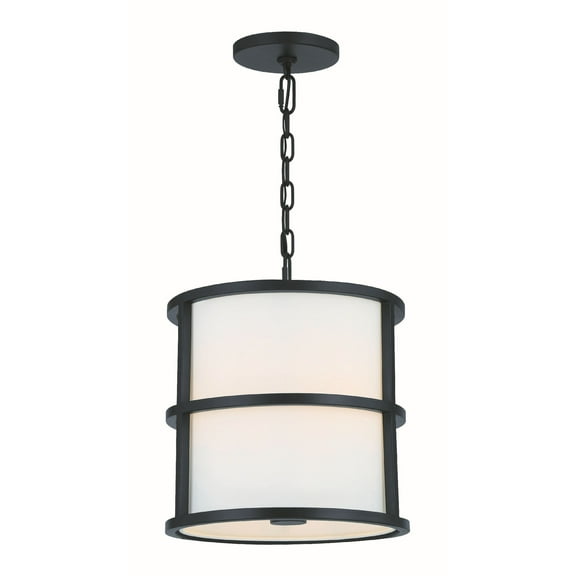 Crystorama Lighting - Pendant - Hulton - 3 Light Pendant In Classic Style - 13