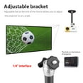 thumbnail image 2 of Projector Ceiling Mount, EEEkit Universal Video Projector Wall Mount Bracket with 360 Degree Rotation - Black, 2 of 7