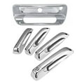 thumbnail image 3 of GUYUTING Door Handle Cover Chrome Overlay Kit for Ram 2500 3500 2020 to 2025 Models ABS Plastic Front Rear Left Right Tailgate 5 Pcs, 3 of 8