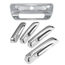 Chrome 4 Door Handle & Tailgate Covers Overlay for Dodge Ram 2500 3500 2020-2025 TAPDRA Accessory Part