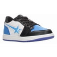 thumbnail image 2 of Tenis Niño Vavito Diseño Estrella Azul Negro Casual Ligero Streetwear Cintas Agujetas Ajustables negro 20.5 MX, 2 of 10
