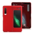thumbnail image 3 of Carcasa de teléfono móvil plegable con protección Omnibearing esmerilada de PC de lujo de plástico duro de alta calidad para Samsung GalaxyCola rojo, 3 of 8