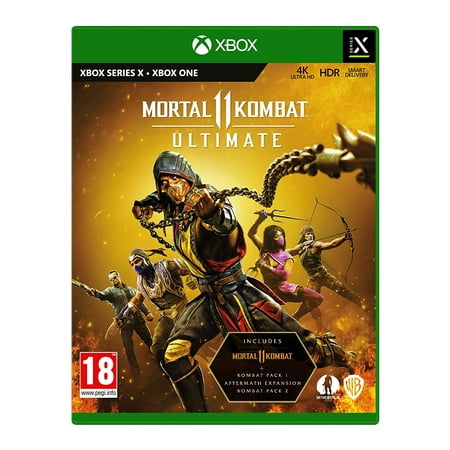 Mortal Kombat 11 Ultimate (Xbox Series X) EU Version Region Free Mortal Kombat is back and better than ever in the next evolution of the iconic franchise  Mortal Kombat 11 Ultimate from Warner Bros. Interactive Entertainment for the Microsoft Xbox Series X and Microsoft Xbox One. Mortal Kombat 11 Ultimate includes Mortal Kombat 11 for the Microsoft Xbox Series X and Microsoft Xbox One  the Kombat Pack 1  the Aftermath Expansion & the Kombat Pack 2!