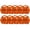 Brown Basketball, variant on Cozeii Football Snack Bags(Brown), 10 Pcs Reusable Snack Bags for Kids with Handle Plastic Treat Storage Bags for Party Favors, Party Supplies