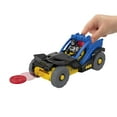 thumbnail image 3 of Imaginext DC Super Friends Batman Toy Rally Car with Disk Launcher and Figure, Preschool Toys, 3 of 6
