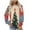 Multicolor-11, variant on Women's Christmas Fleece Sweatshirt Long Sleeve Crew Neck Santa Claus Christmas Tree Graphic Print Casual Loose Hoodies for Holiday Party Multicolor-2 S