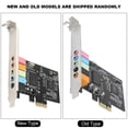 thumbnail image 4 of Carte son PCIe 5.1 canaux, carte o 6 canaux, puce CMI8738 avec accessoires CD, 4 of 4