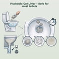 thumbnail image 6 of Happy & Polly Natural Tofu & Tapioca Blend Cat Litter, 20-lb bucket, 6 of 10