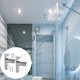 thumbnail image 5 of WORGEOUS 2 piezas de madera ajustable soporte de pared de la pared de la pared de la pared soportes flotantes de servicio pesado, 5 of 7
