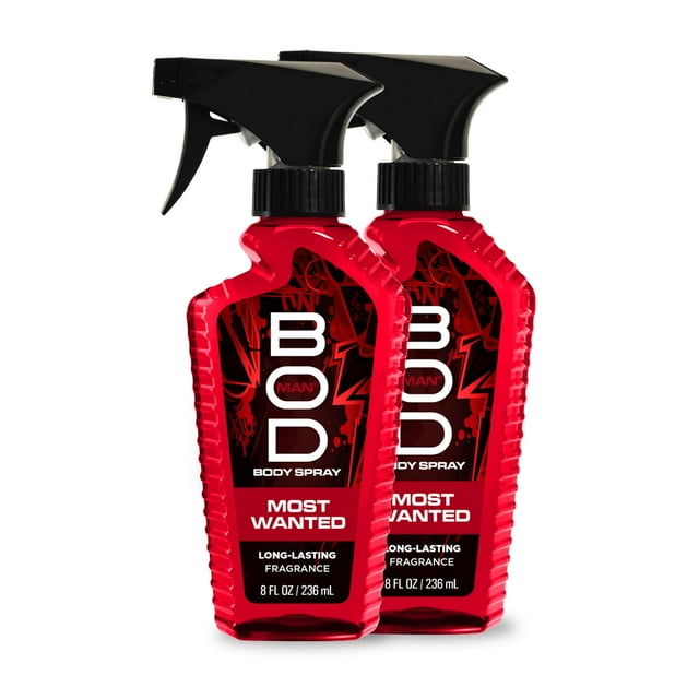 Fragrance Body Spray Bod Man Most Wanted 240mL (Pack of 2)