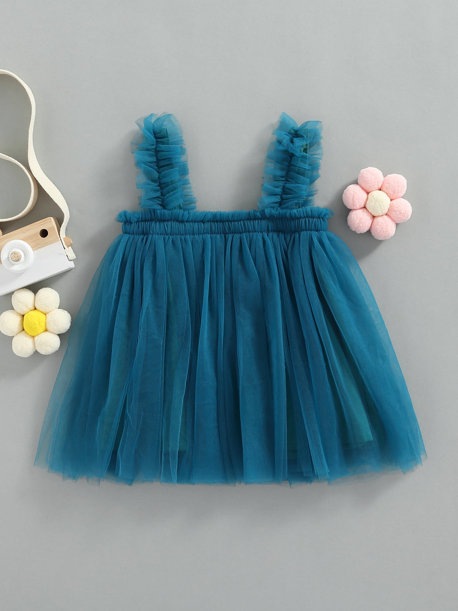 Strappy Tulle Dress