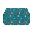 thumbnail image 2 of Disketp Funny Cat Blue Estuche de Lápices de Doble Capa con Tapa Abatible y Cremallera, Organizador Escolar para Adolescentes y Adultos, 2 of 7