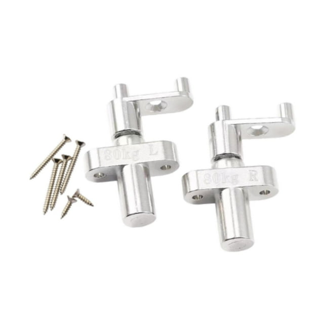DOLITY 2 Pieces Dressing Table Hinges Cabinet Door Hinge Practical Concealed Hinges 80kg