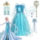 thumbnail image 2 of Disfraz de la reina de las nieves para niña, vestido de princesa de Frozen para fiesta de Carnaval y graduación, 2023, 2 of 4