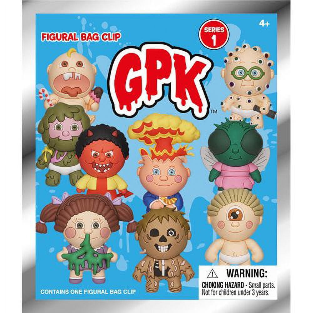 Monogram Garbage Pail Kids Series 1 3D Figural Bag Clip - Junkfood