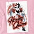 thumbnail image 2 of Batman Harley Airbrush Women's T Shirt, Pink, Medium, 2 of 6