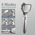 Double Head Shower Faucet Shower Head Cover for Long Hair Shower Head