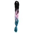 thumbnail image 1 of African Dyed Big Braid Wig  Gradient Ramp     CBZ-28, 1 of 1