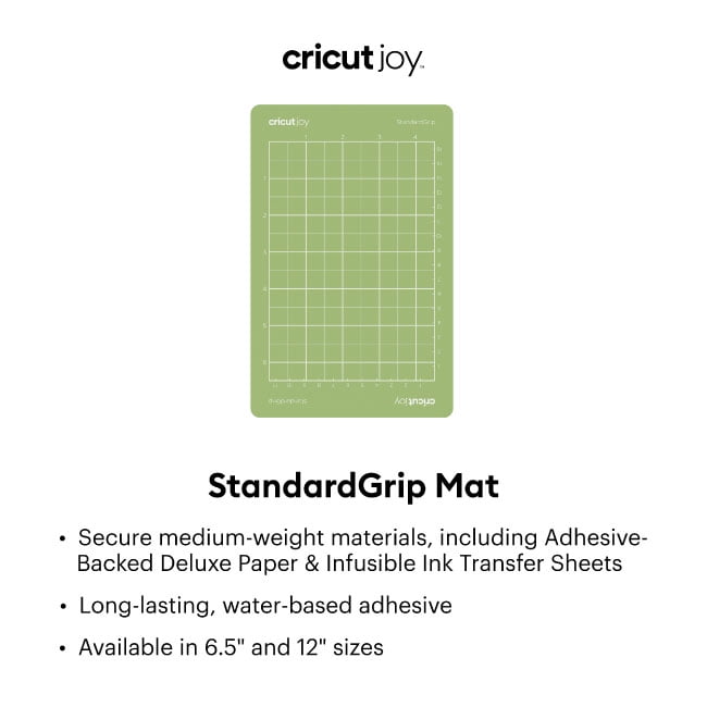 Cricut Joy™ StandardGrip Adhesive Cutting Machine Mat, 4.5 x 12