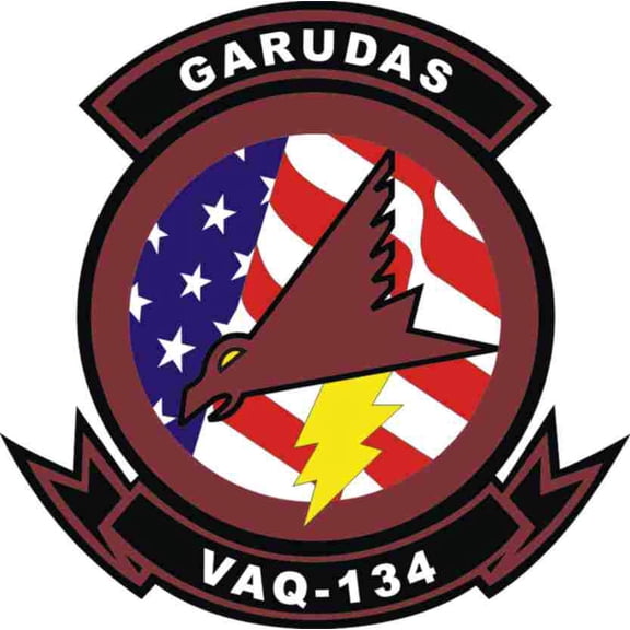 3.8 Inch VAQ-134 'Garudas' Patch Decal