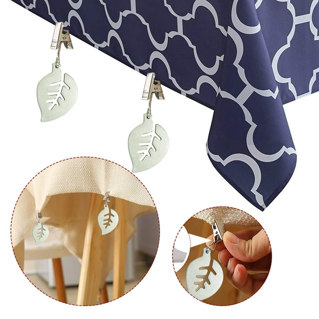 Thickened Table Clip, Star Flower Shape Tablecloth Pendant Tablecloth Clip Bathroom Towel Hooks