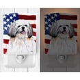 thumbnail image 2 of Caroline's Treasures SC9028CNL Flag with Shih Tzu Ceramic Night Light, 6x4x3", multicolor, 2 of 2