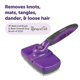 thumbnail image 1 of Hertzko Self-cleaning Slicker Brush For Dogs - The Ultimate Dog Brush For Shedding Hair, Fur, - Comb For Grooming Long Haired Short Haired Dogs, Cat, 1 of 5