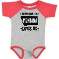 thumbnail image 3 of Inktastic Montana Someone Loves Me Boys or Girls Baby Bodysuit, 3 of 5