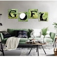 thumbnail image 3 of Golf Canvas Wall Art Golf Sports Wall Decor Green Leisure Poster Artwork for Gym Living Room Office Man Bedroom Painting Modern Minimalism Frame Print Artwork (16''''W x 16''''H x 4), 3 of 6