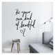 thumbnail image 3 of Pegatinas de pared en inglés creativas personalizadas, pegatinas de pared de fondo para dormitorio, estudio, hogar cálido, 3 of 5