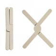thumbnail image 3 of Topumt Kitchen TPR Foldable Trivets for Hot Pots Pans--Adjustable Trivets X-Shaped Heat-Resistant Pads, 3 of 3