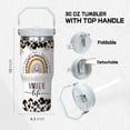 thumbnail image 3 of 30 Oz Wifey Tumbler with Handle and Straw, To My Wifey Cups Gifts from Husband, Mothers Day Gifts for Wife from Husband Stainless Steel Coffee Cup, Birthday Gift Ideas for Adult Wife, 3 of 6