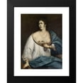 thumbnail image 2 of Antonio Carneo 19x24 Black Modern Framed Museum Art Print Titled - Cleopatra with Serpent, 2 of 5