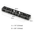 thumbnail image 3 of SmallRig Camera Cheese Bar Cheese Plate with 1/4" 3/8" Threaded Holes 1091, 3 of 6