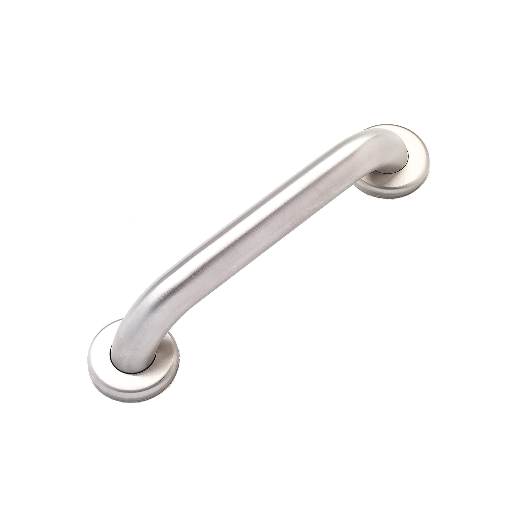 Grab Bar for Bathtub Shower - 1.5" Dia. / Stairs Bed Toilet Bathroom / Stand Assist & Safety Handrail / 304 Stainless Steel / Smooth Grip / 12"