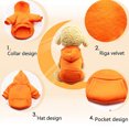 thumbnail image 4 of NUZYZ Puppy Pet Hooded Sweatshirt Autumn Winter Two-legged Pocket Cat Dog Clothes, 4 of 8