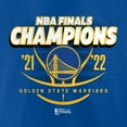 thumbnail image 4 of Men's Fanatics Royal Golden State Warriors 2022 NBA Finals Champions Lead the Change T-Shirt, 4 of 4