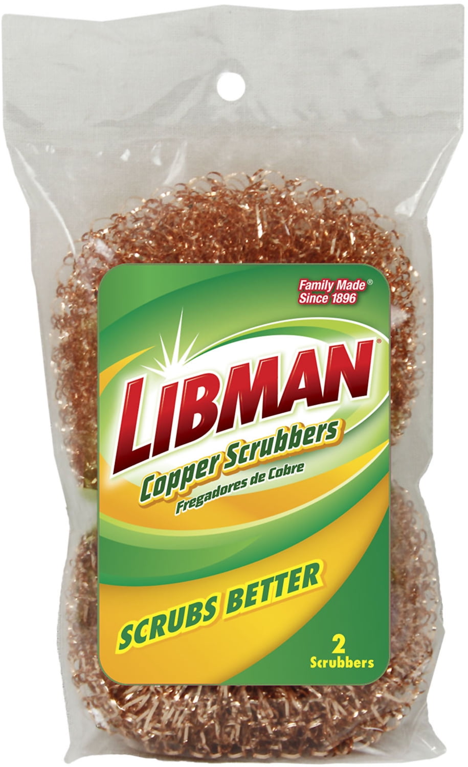 2 Count Libman Copper Scrubbers