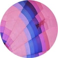 thumbnail image 1 of Ahgly Company Indoor Round Patterned Violet Purple Area Rugs, 4' Round, 1 of 1